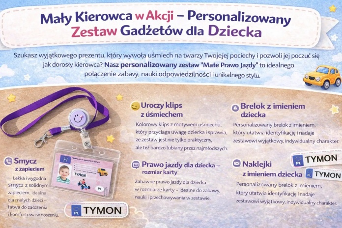 prawo jazdy dla dziecka zestaw malego kierowcy